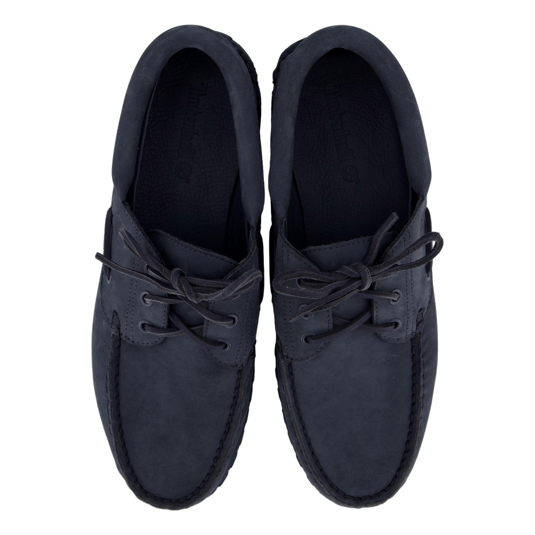 Timberland Authentic Boat Shoe Dark Blue Nubuck