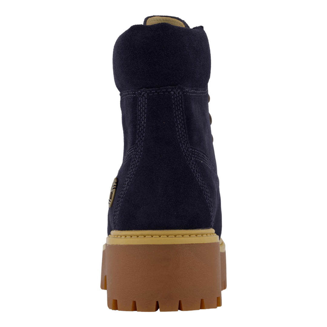 Stone Street 6 Inch Lace Up Wa Dark Blue Suede