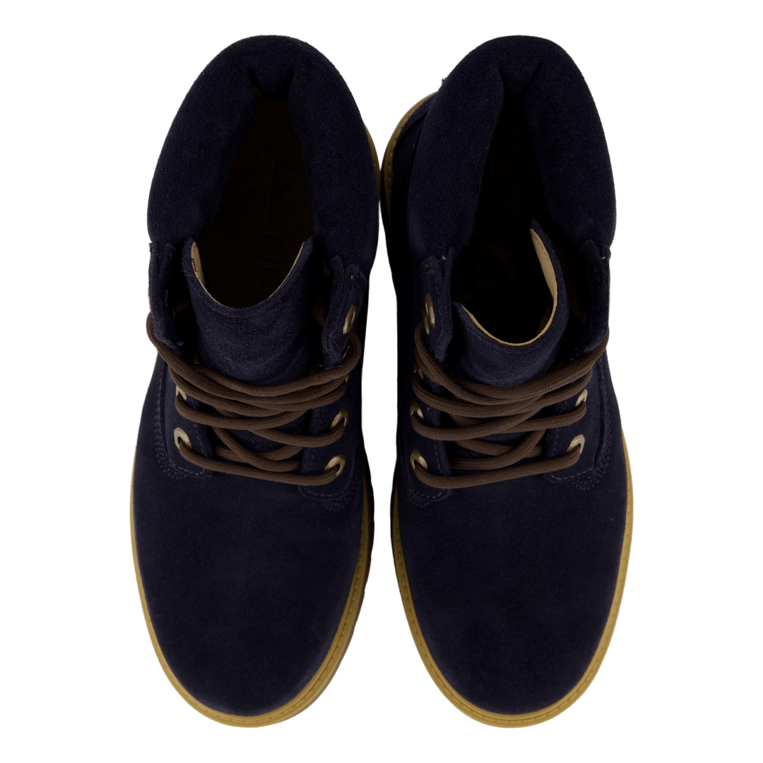 Stone Street 6 Inch Lace Up Wa Dark Blue Suede