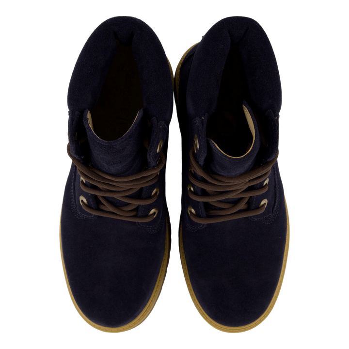 Stone Street 6 Inch Lace Up Wa Dark Blue Suede