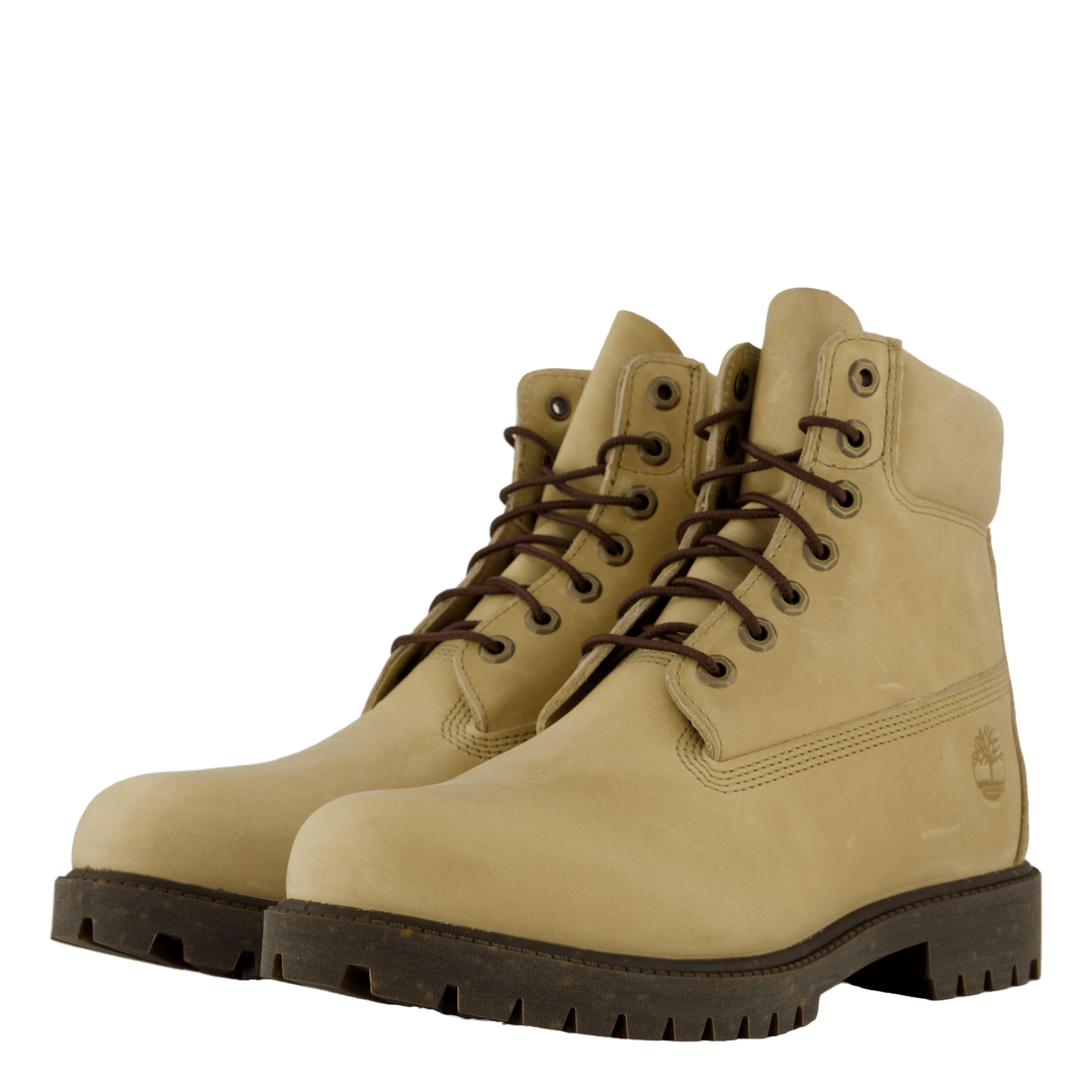 Timberland Heritage 6 Inch Lac Light Beige Full Grain