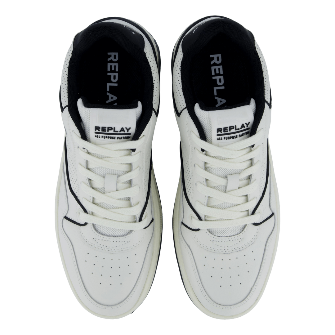 Gemini Punch Sneaker Off Wht/black