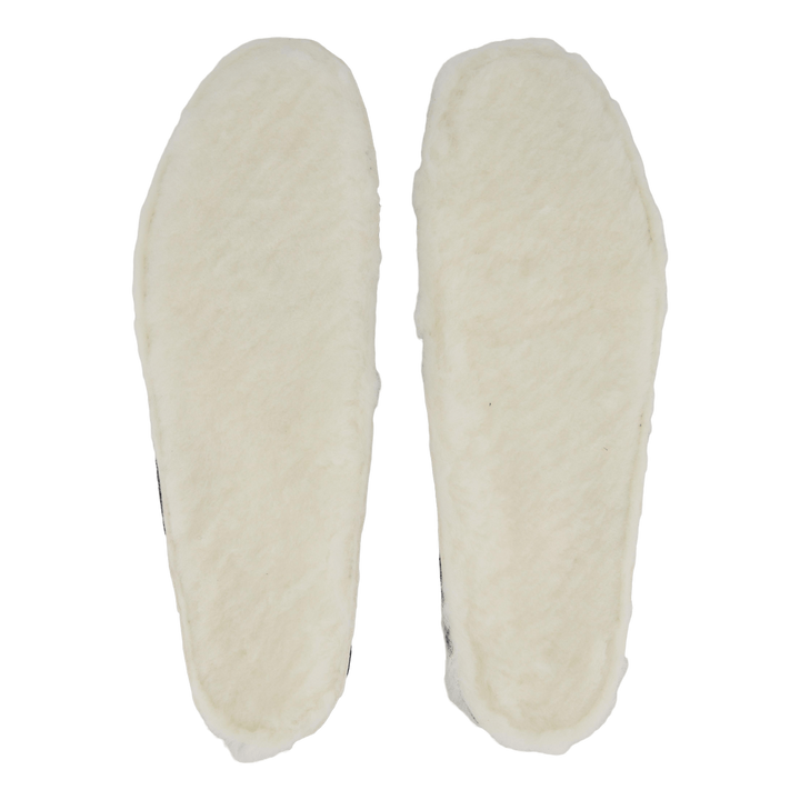 Bl Sheepskin Footbed White