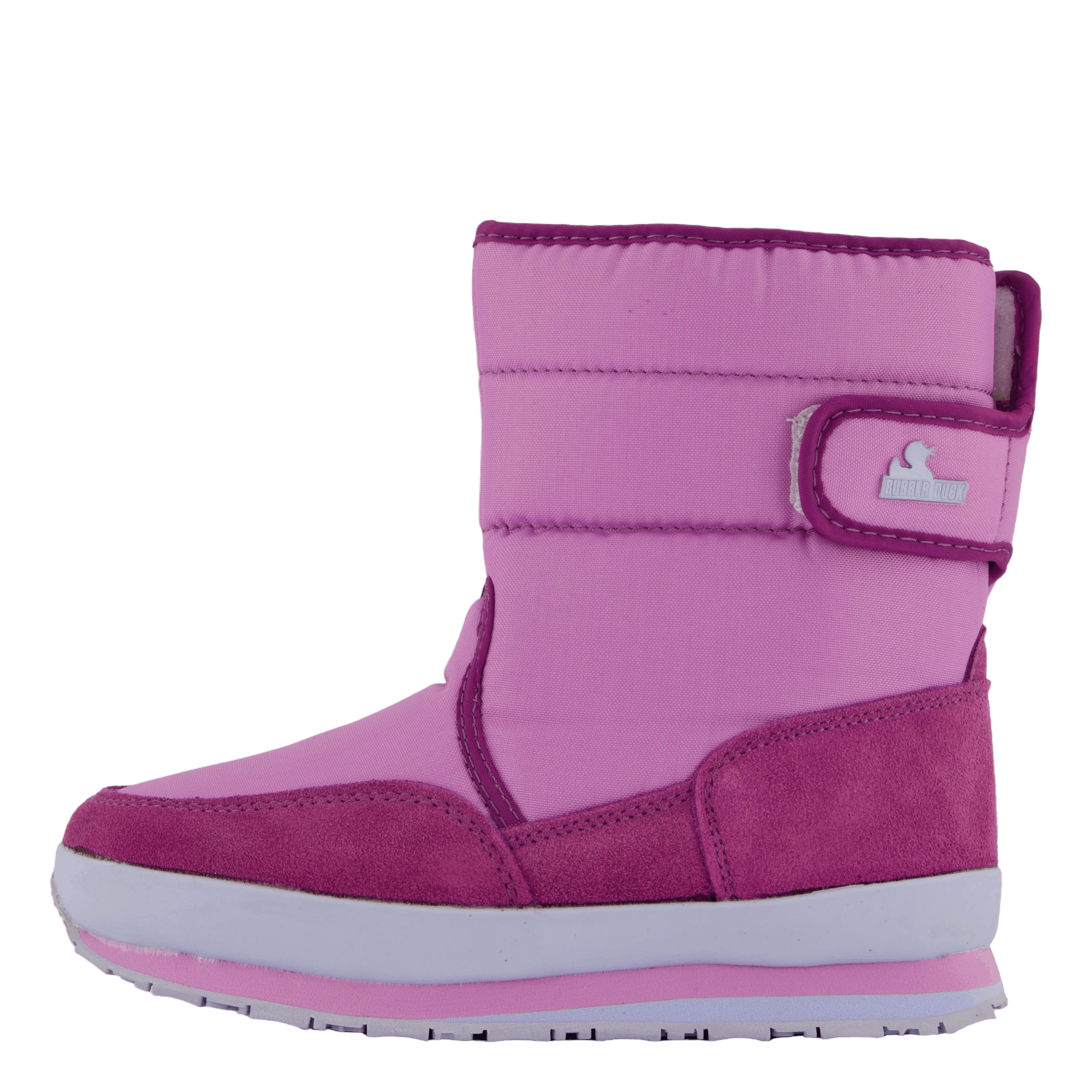 womens duck boots pink