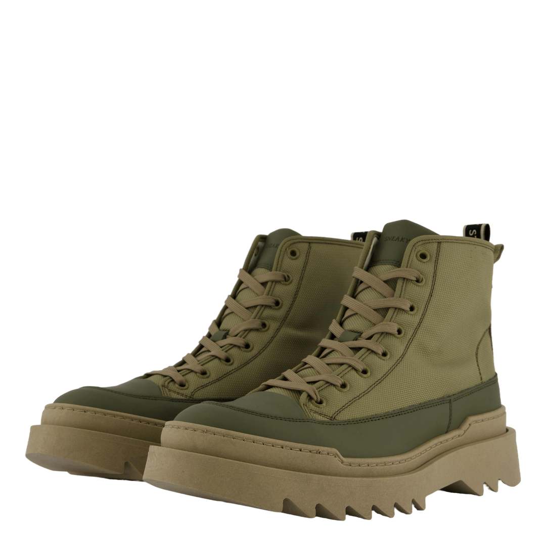 Kamiki High U Textile Kaki Green