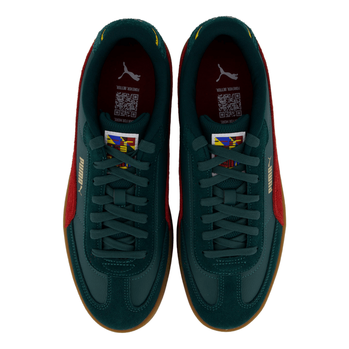 Puma Club Ii Era Year Of Sport Dark Myrtle-intense Red-gum