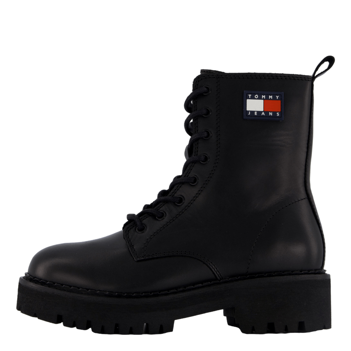 Tjw Urban Lace Up Boot Black