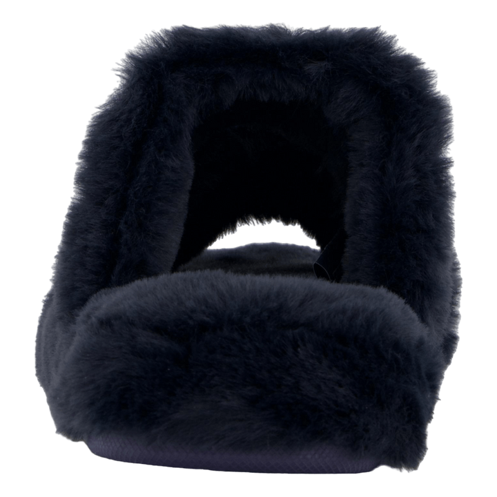 Hilfiger Fur Basics Slipper Space Blue