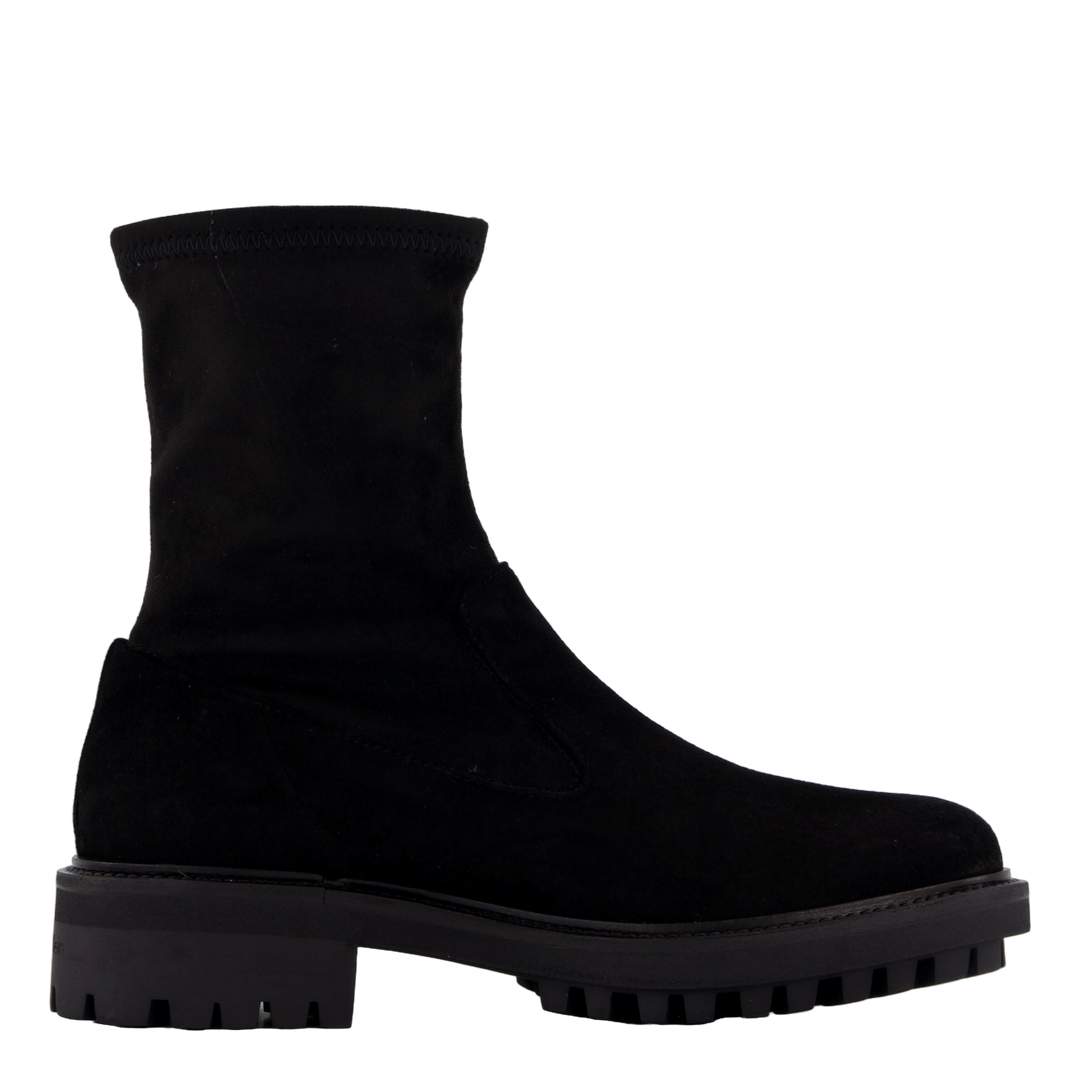 Flat Sock Boot Sue Mix Ck Black