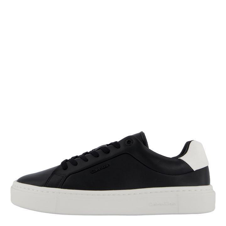 Cupsole Lace Up W/ml Lth Ck Black