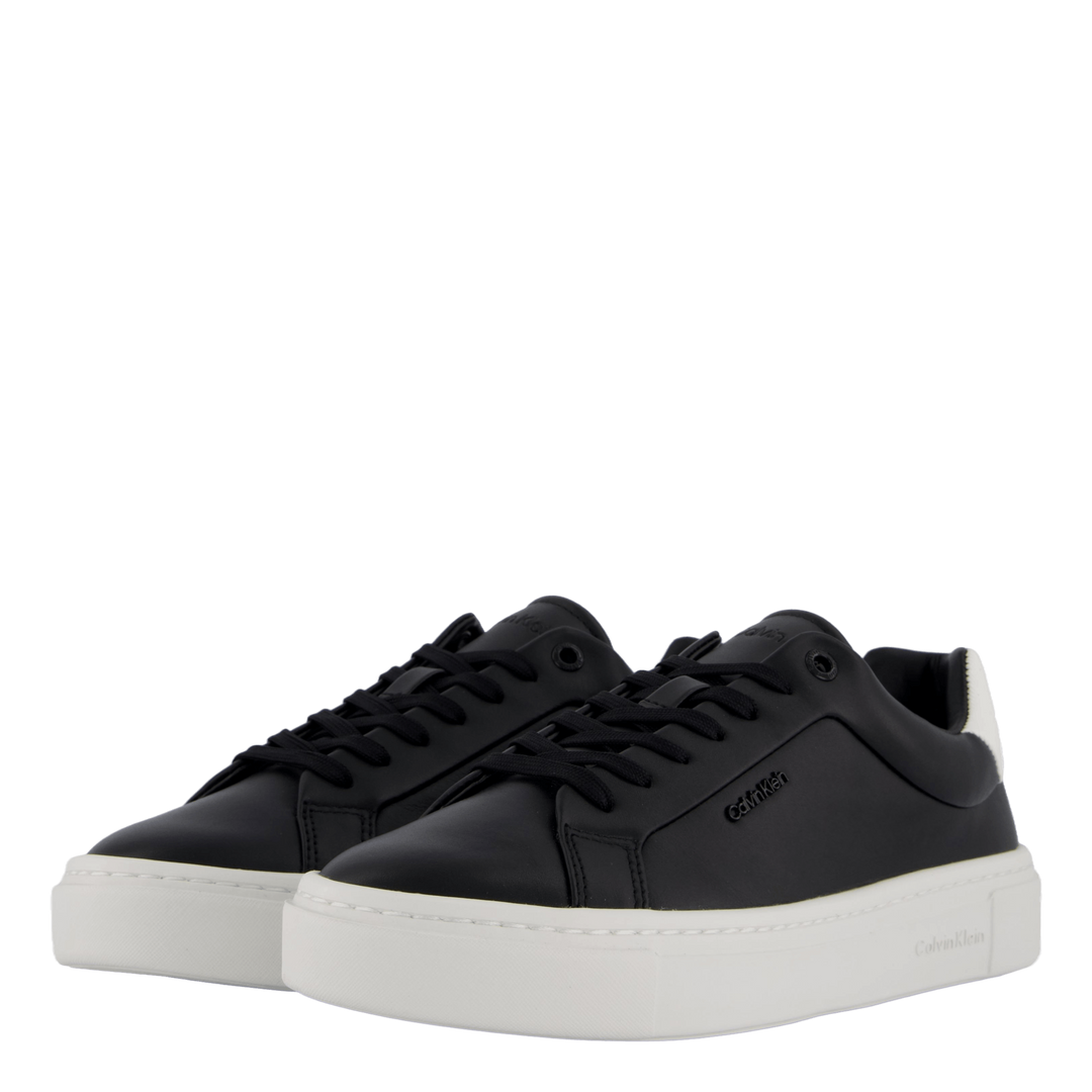 Cupsole Lace Up W/ml Lth Ck Black