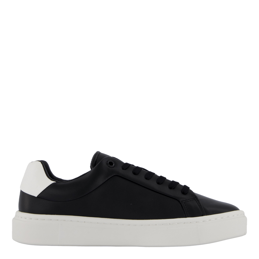 Cupsole Lace Up W/ml Lth Ck Black