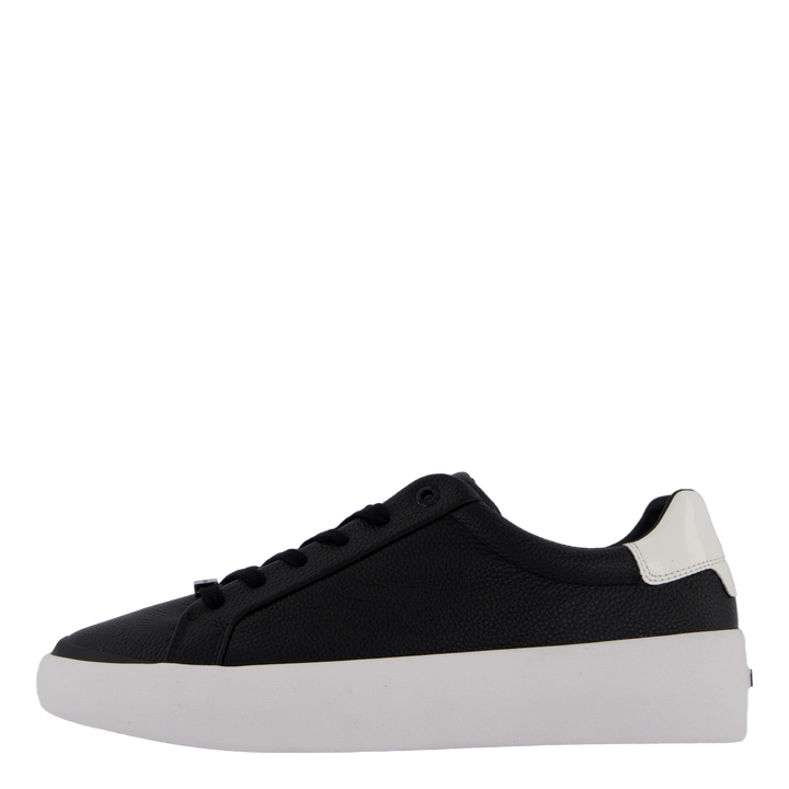 Vulc Lace Up Lth Black / White