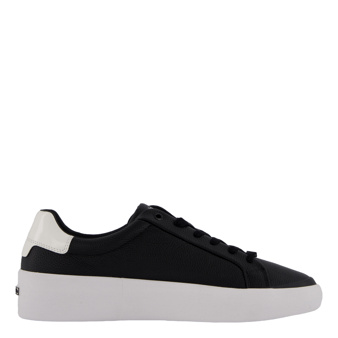 Vulc Lace Up Lth Black / White