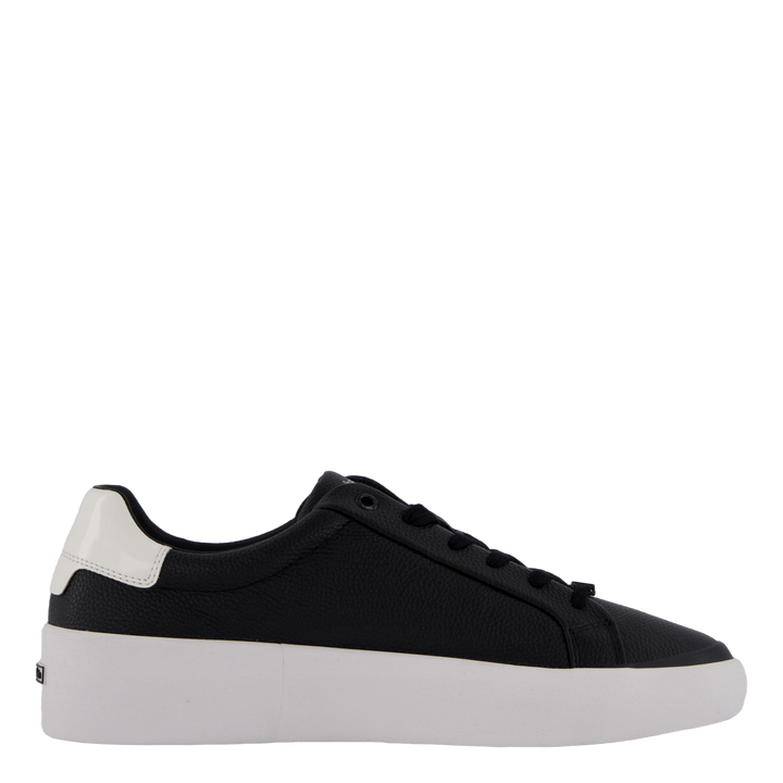 Vulc Lace Up Lth Black / White