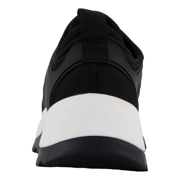 Runner Slip On W/zip Mix M Ck Black