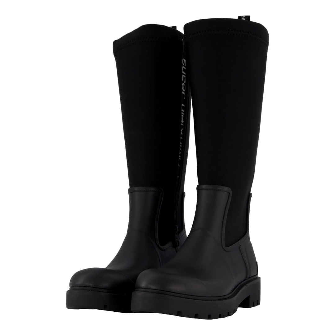 High Rainboot Neoprene Black