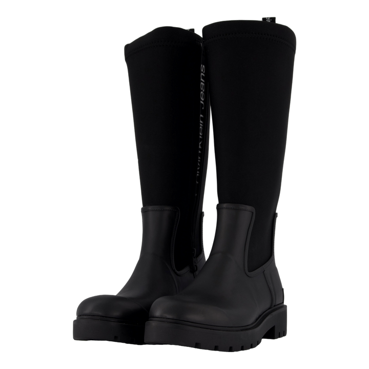 High Rainboot Neoprene Black