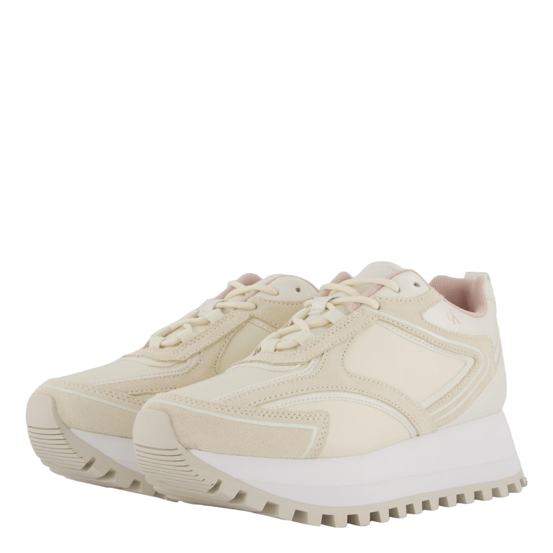 Runner Laceup Authentic Creamy White/peach Whip