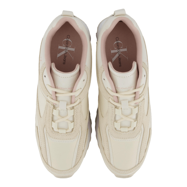 Runner Laceup Authentic Creamy White/peach Whip