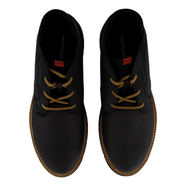 Jenson Chukka Bold Black Nubuck