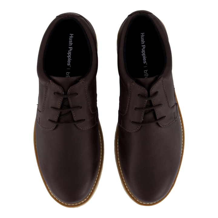 Jenson Oxford Dark Brown Leather