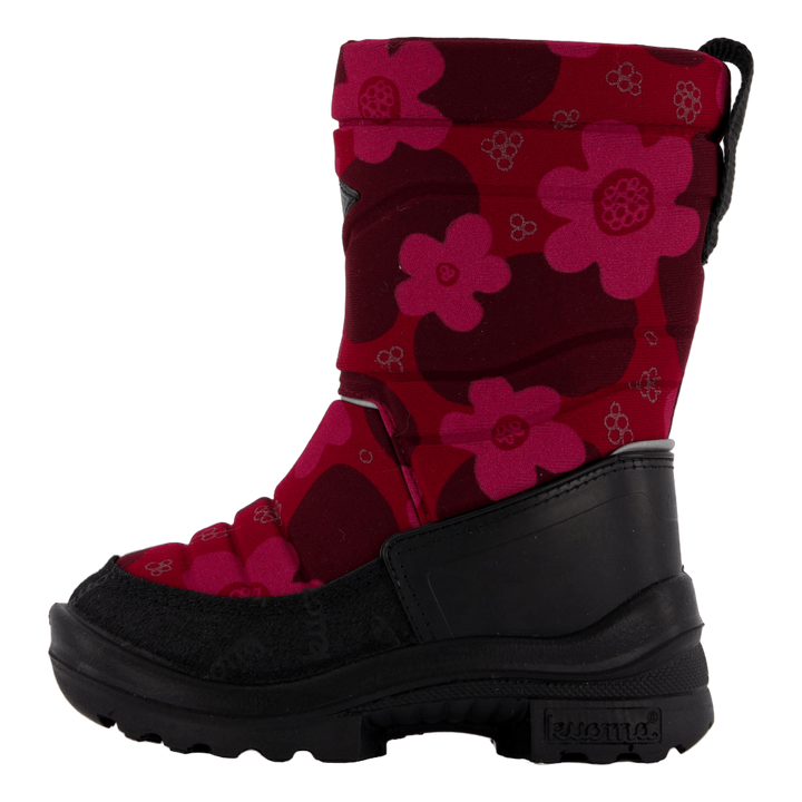 Putkivarsi Wool Bordeaux Flower Reflective