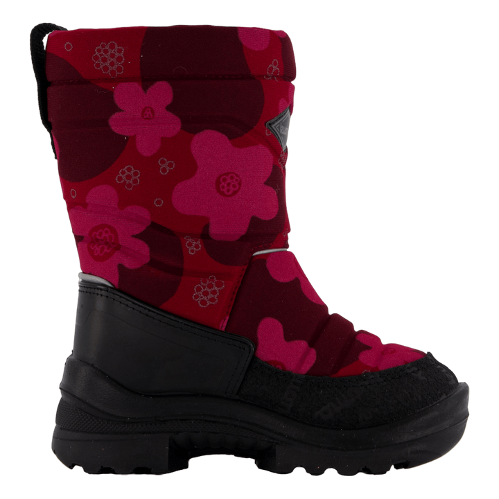 Putkivarsi Wool Bordeaux Flower Reflective