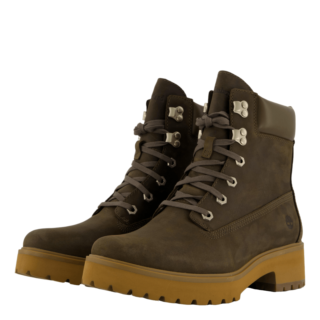 Mid Lace Up Boot Olv Full Grain