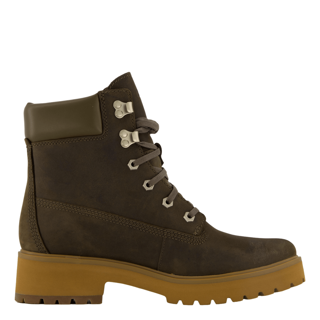 Mid Lace Up Boot Olv Full Grain