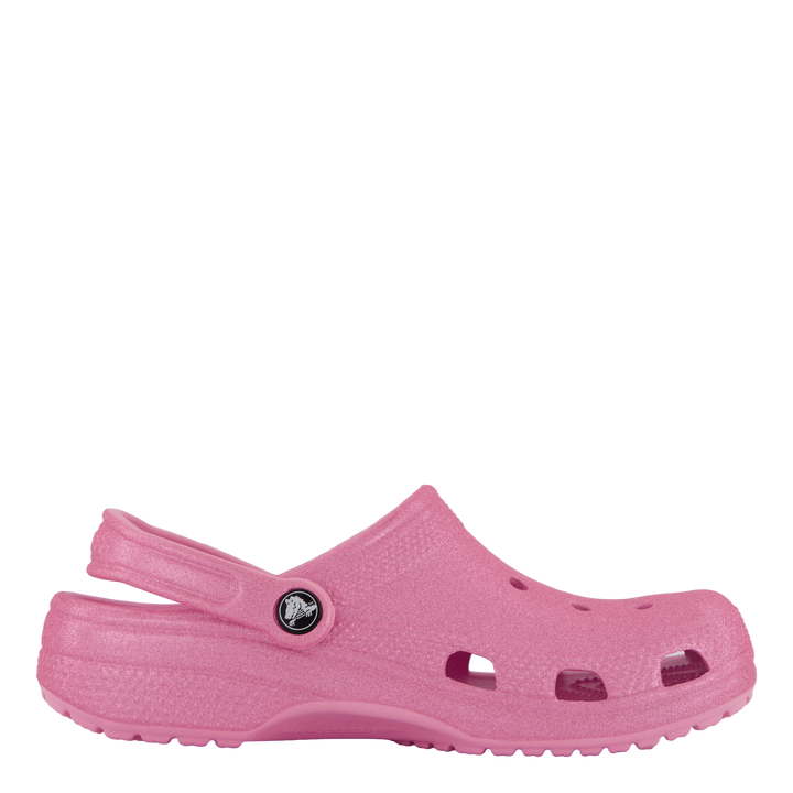 Classic Glitter Clog K Pink Tweed Glitter