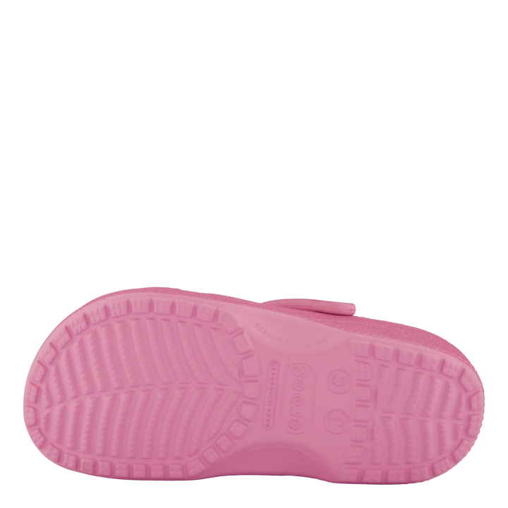 Classic Glitter Clog K Pink Tweed Glitter