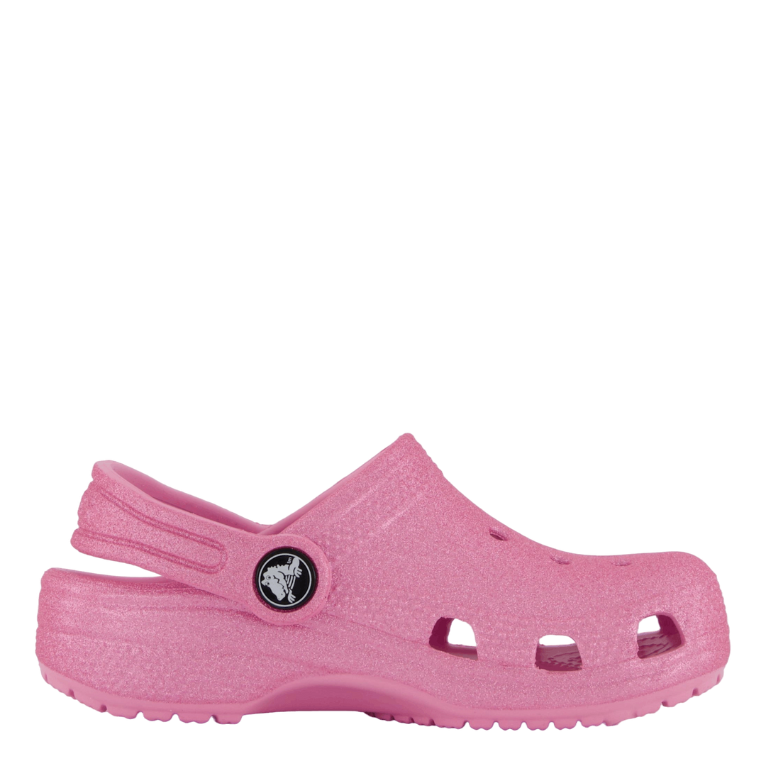 Classic Glitter Clog T Pink Tweed Glitter