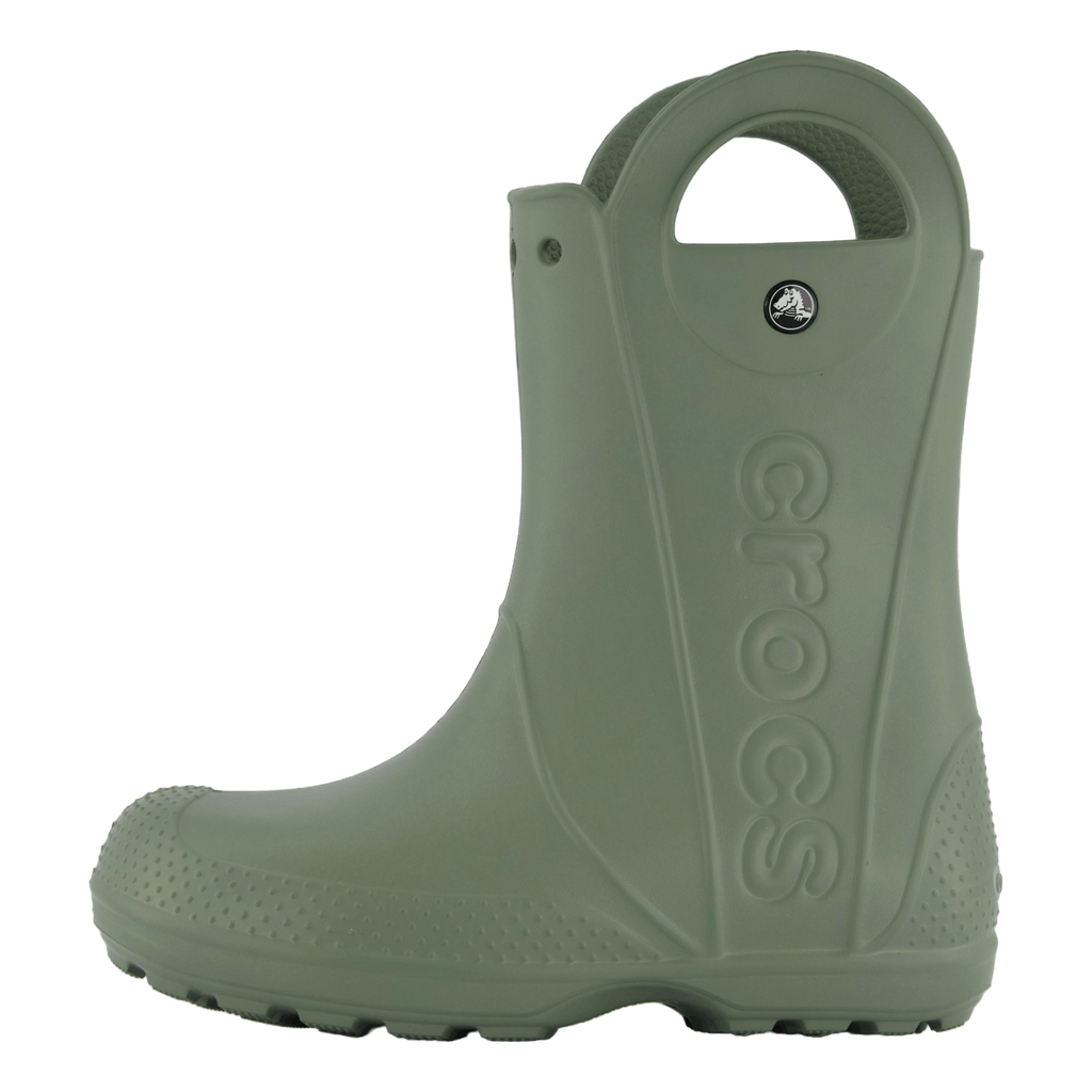 Rain Boot Croc Boots Winter Crocs Handle It Rain Boot Kids Moss –