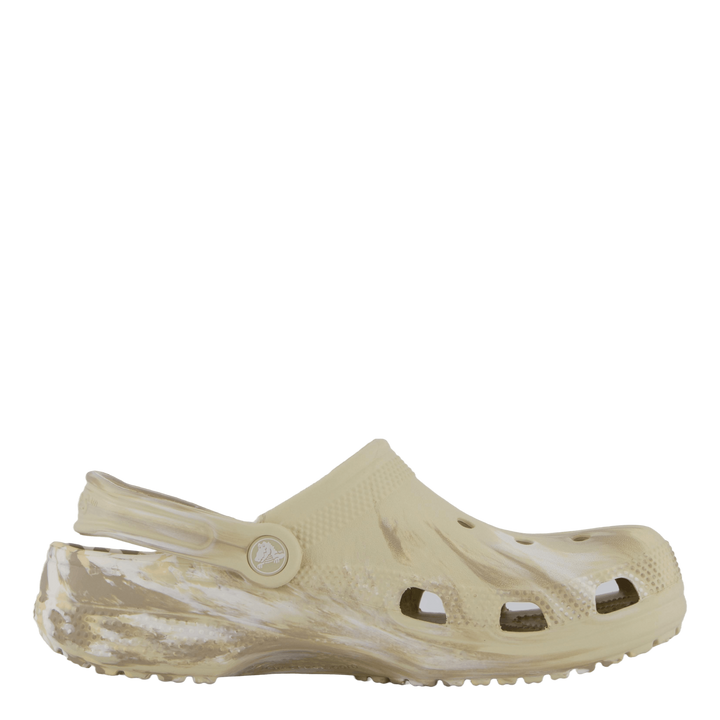 Classic Marbled Clog Bone/multi