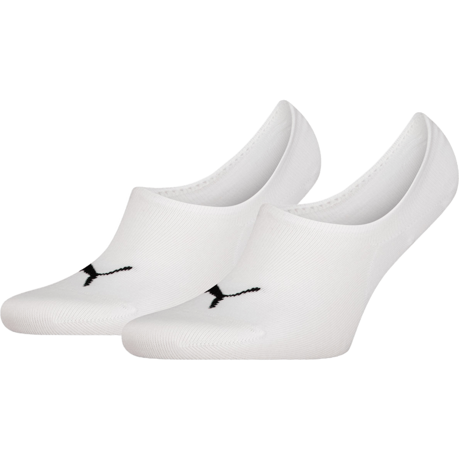 Puma Unisex Footie 2p High Cut White