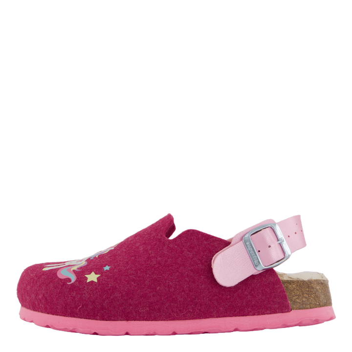 Fussbettpantoffel Pink