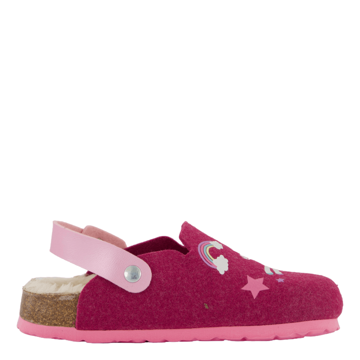 Fussbettpantoffel Pink