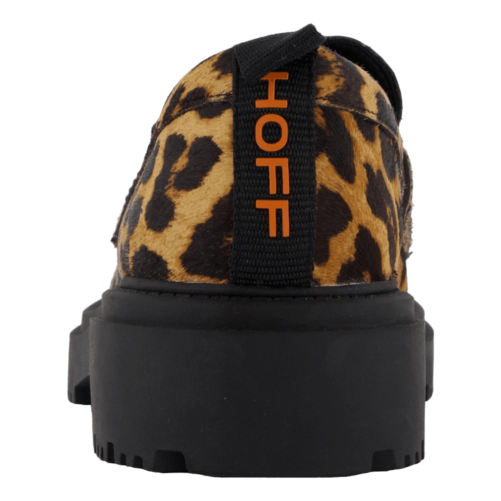 Mocasin Animal Print Brown