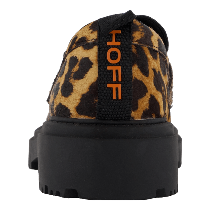 Mocasin Animal Print Brown