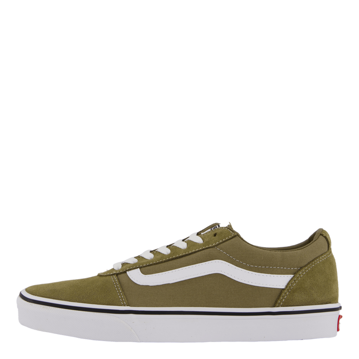 Ward Suede/canvas Olive/white