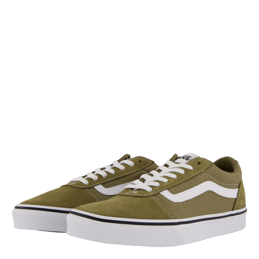 Ward Suede/canvas Olive/white