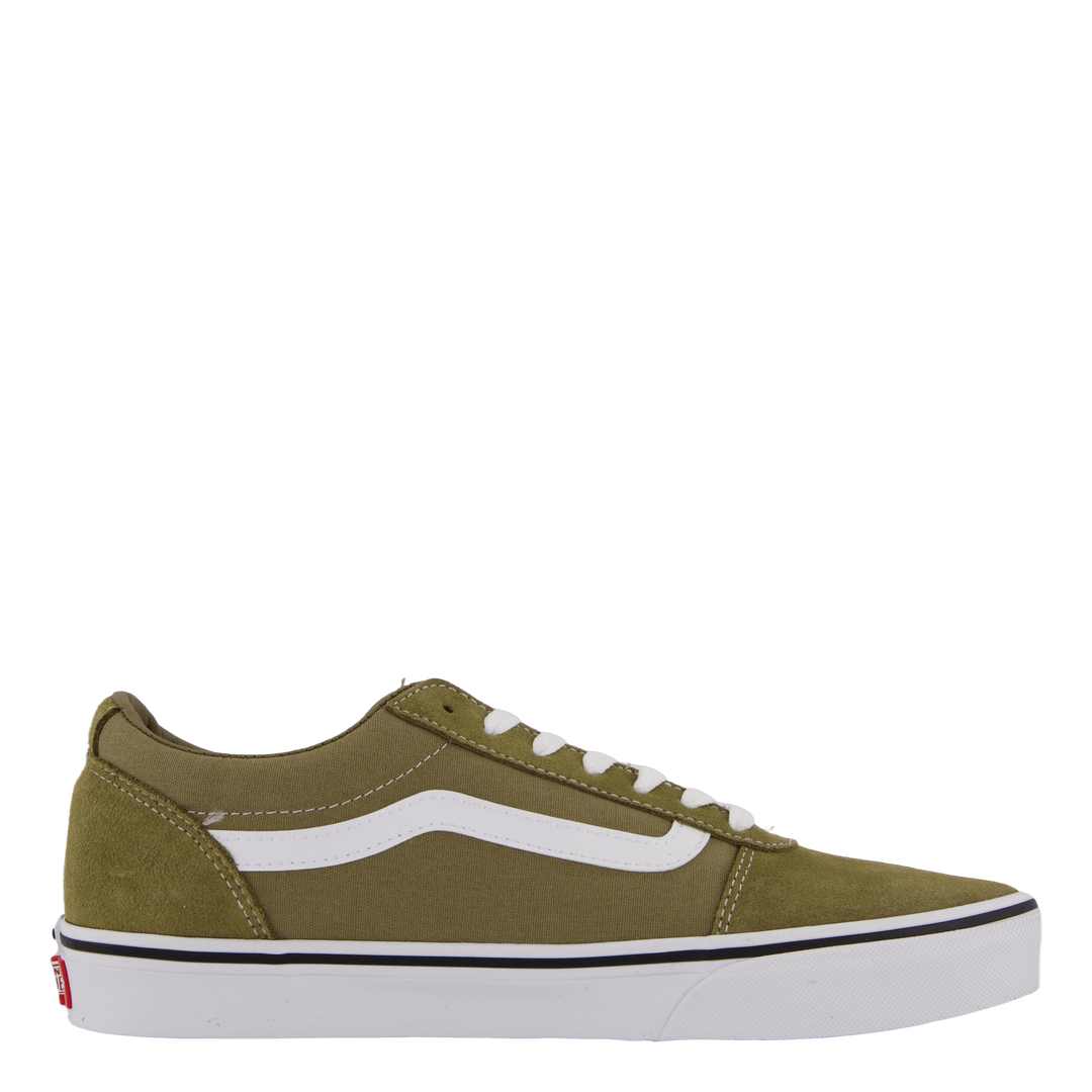 Ward Suede/canvas Olive/white