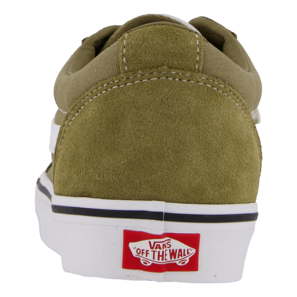 Ward Suede/canvas Olive/white