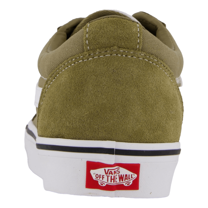 Ward Suede/canvas Olive/white