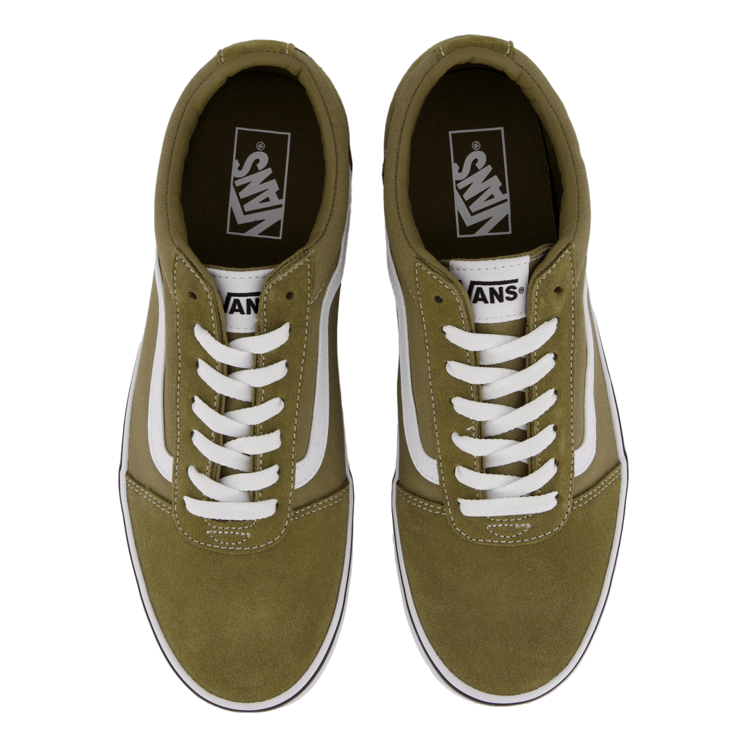 Ward Suede/canvas Olive/white