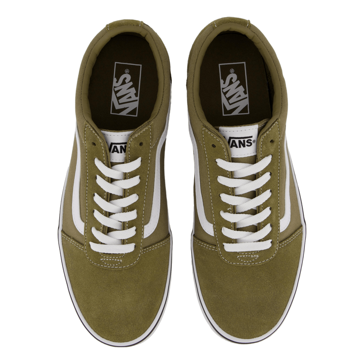 Ward Suede/canvas Olive/white