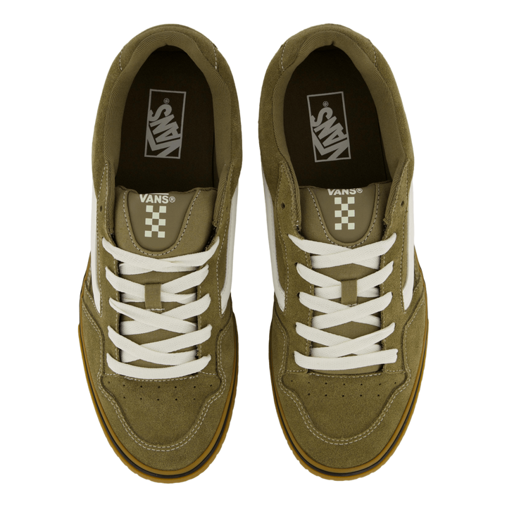 Mn Caldrone Suede Gum Olive