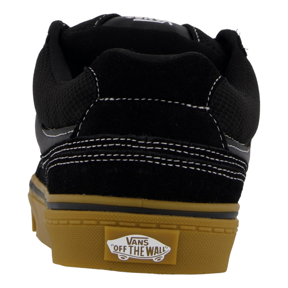 Mn Caldrone Suede Mesh Black/gum