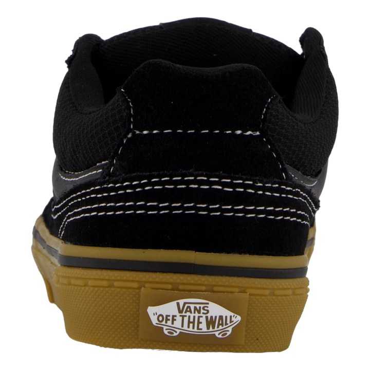 Caldrone Suede Mesh Black/gum